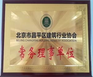 北京市昌平区建筑行业协会常务理事单位